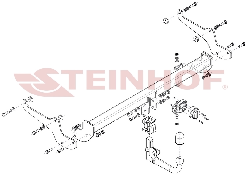 Vertikalna vlečna kljuka Renault Arkana/Megane Conquest - (LCM_) - od 08/2019